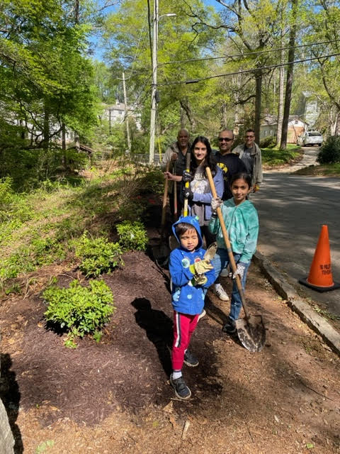 Dearborn Park Azalea Planting April 2, 2023 DeKalb Parks, Decatur