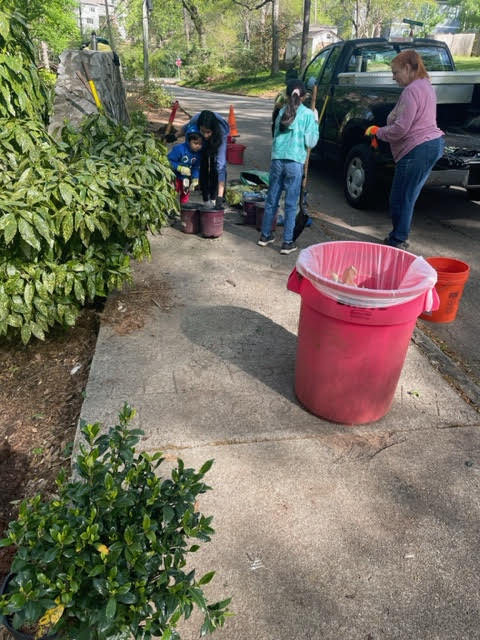 Dearborn Park Azalea Planting April 2, 2023 DeKalb Parks, Decatur
