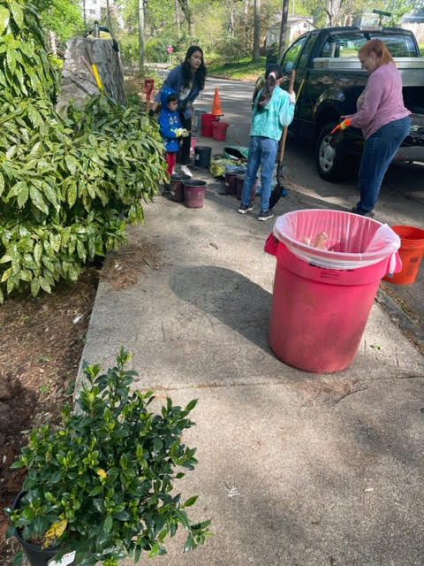 Dearborn Park Azalea Planting April 2, 2023 DeKalb Parks, Decatur