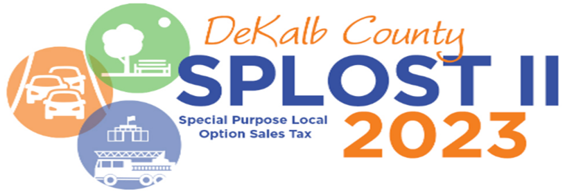DeKalb County SPLOST II November 7, 2023 and early voting. Parks
