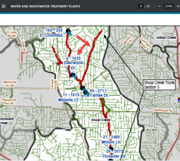 DeKalb County Shoal Creek Trunk Sewer Improvement Project