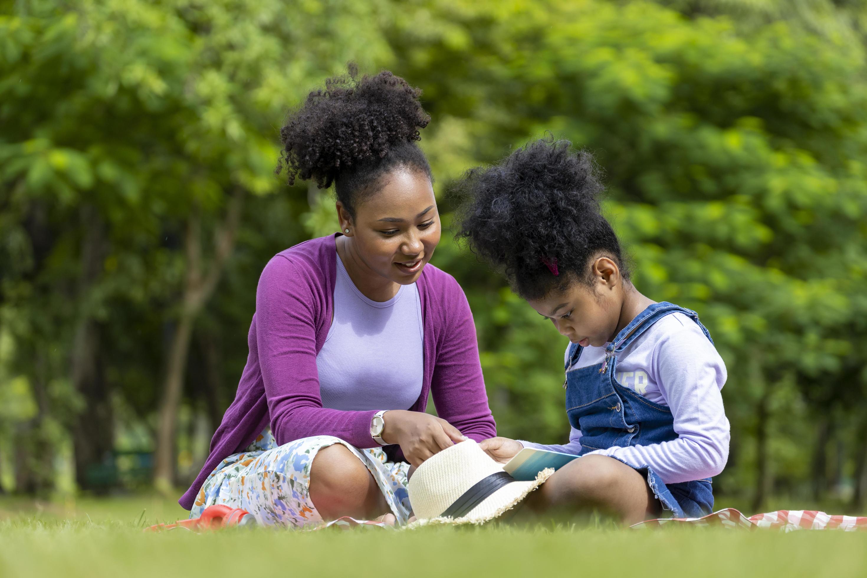 African American family in Dearborn Park