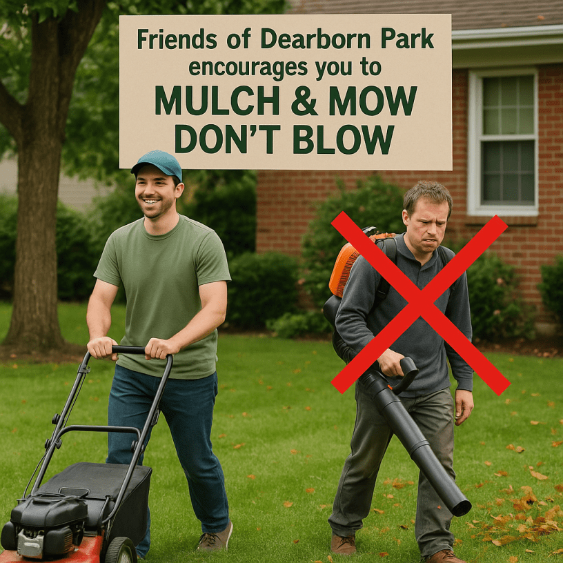 Mulch & Mow - Don't Blow Friends of Dearborn Park